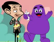 When Mr Bean Meet Grimac...